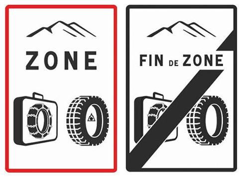 Loi montagne : non, les pneus neige ne sont pas obligatoires si l'on a  des chaînes ou des chaussettes dans le coffre